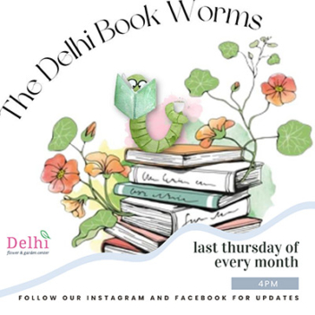 The Delhi Book Worms meet at 4 PM on the last Thursday of every month to discuss a new book.