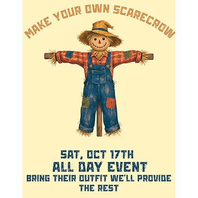 Make Your Own Scarecrow