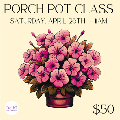 Porch Pot Class